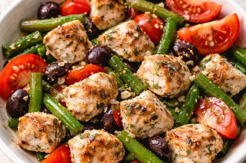Mediterranean Chicken Salad with Fresh Herbs