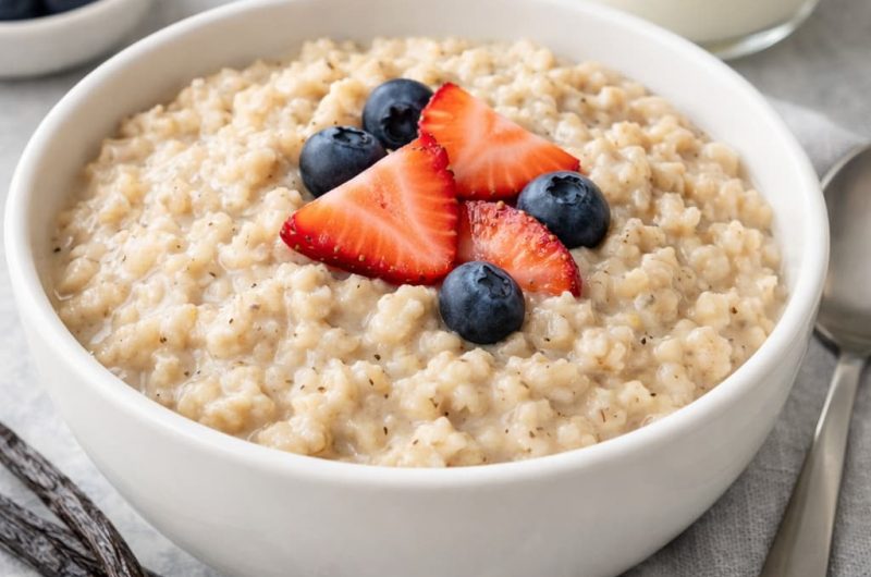 Vanilla Steel-Cut Oatmeal